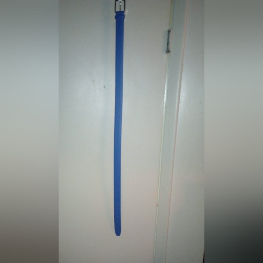 Izod Royal Blue Leather Belt